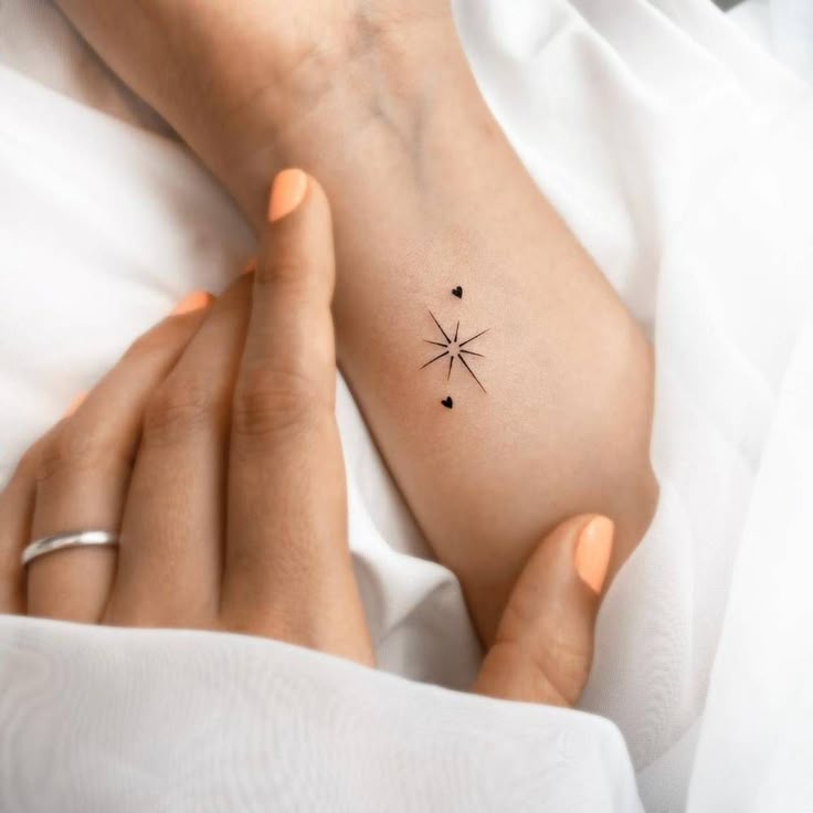 Minimalist Wrist Tattoo Ideas, Meaning & Expert Guide 5 Minimalist wrist tattoo fine line design example
