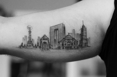 Hình xăm quang cảnh thành phố: Xu hướng tattoo đô thị 2019 13