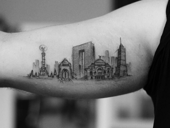 Hình xăm quang cảnh thành phố: Xu hướng tattoo đô thị 2019 5 M├┤ tß║ú SEO gi├áu ngß╗» ngh─⌐a