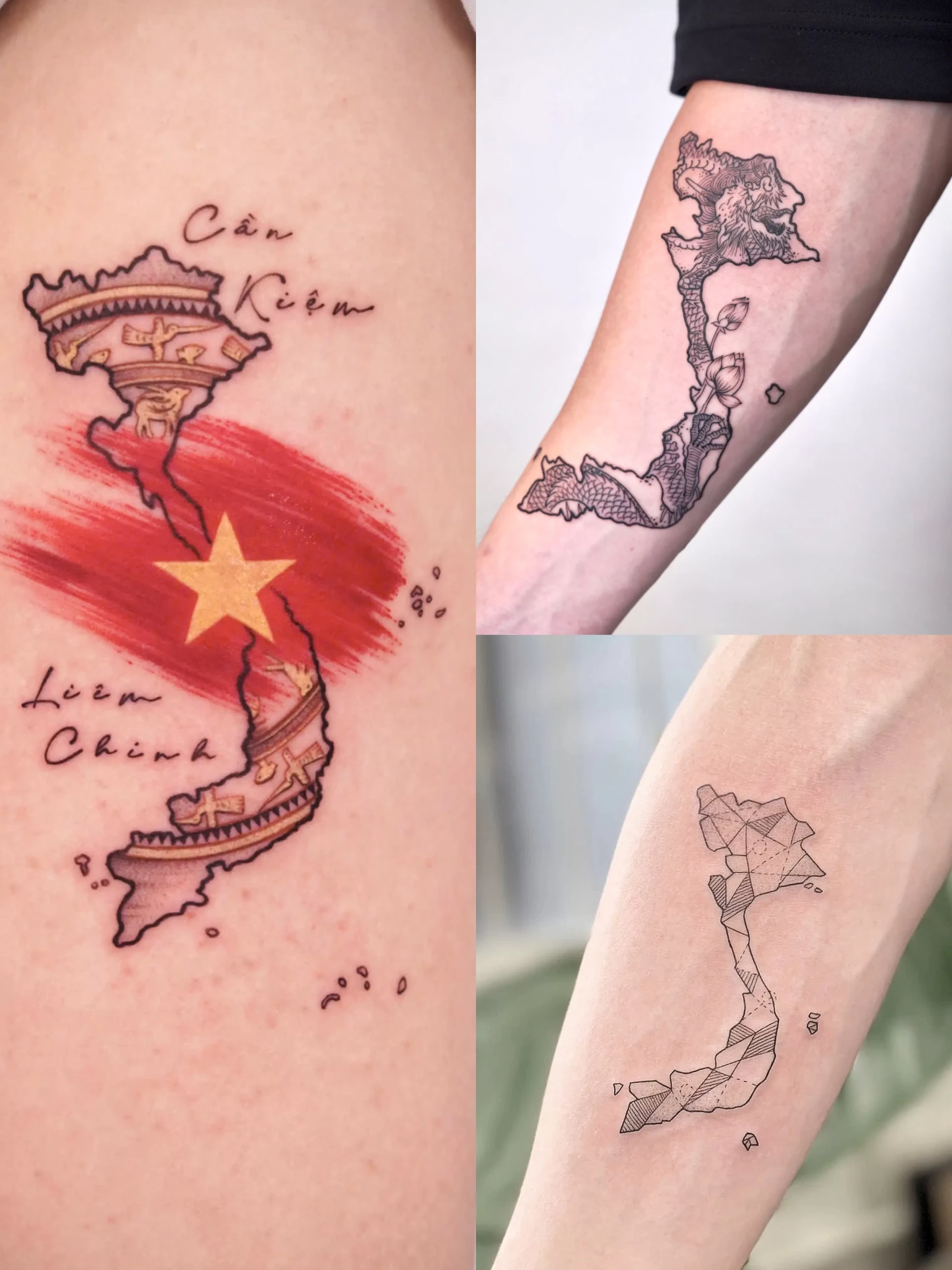 Story-Driven Travel Tattoo Vietnam: Meaningful Ink Guide 1764398214 vietnam map tattoo 1jpg scaled