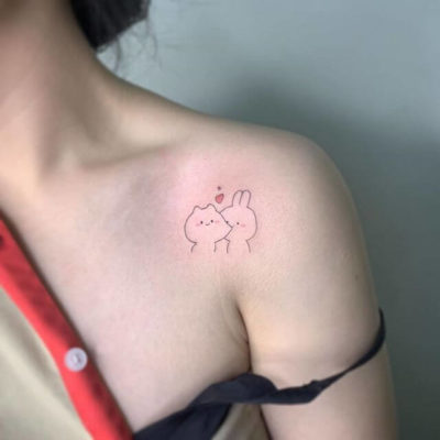 20 Ý Tưởng Xăm Hình Đôi Cho Cặp Đôi Yêu Nhau Ý Nghĩa & Độc Đáo 6 Mẫu xăm hình đôi lãng mạn cho các cặp đôi
