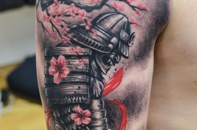 Samurai Tattoo Meaning, Symbolism, Designs & Best Ideas 2721b16cadec2ba7d7dfb504d41e25d3