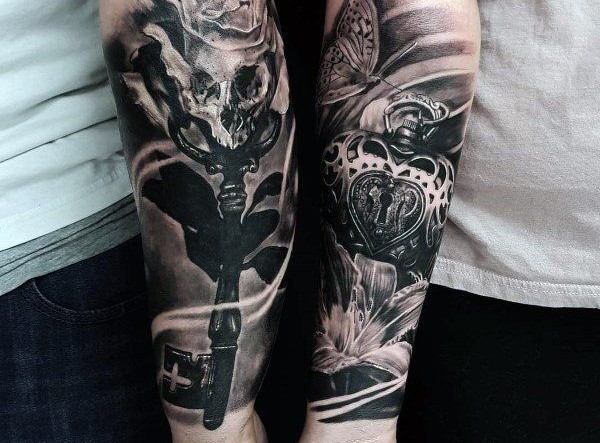 Matching Sleeve Tattoos: Meaning, Design Strategy & Expert Guide 2f17c5f94a97aed72a8d55a33293d1e8
