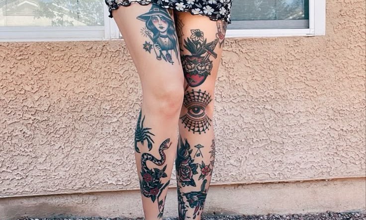 Bold Traditional Leg Tattoo Ideas, Meaning & Guide 36e24dc4a79c0a8b414b088f9f8b846b