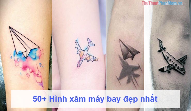 Hình xăm máy bay mini đẹp cho dân phượt & ý nghĩa ẩn sau mỗi chuyến đi 8 Ý tưởng hình xăm máy bay gắn với du lịch và bản đồ