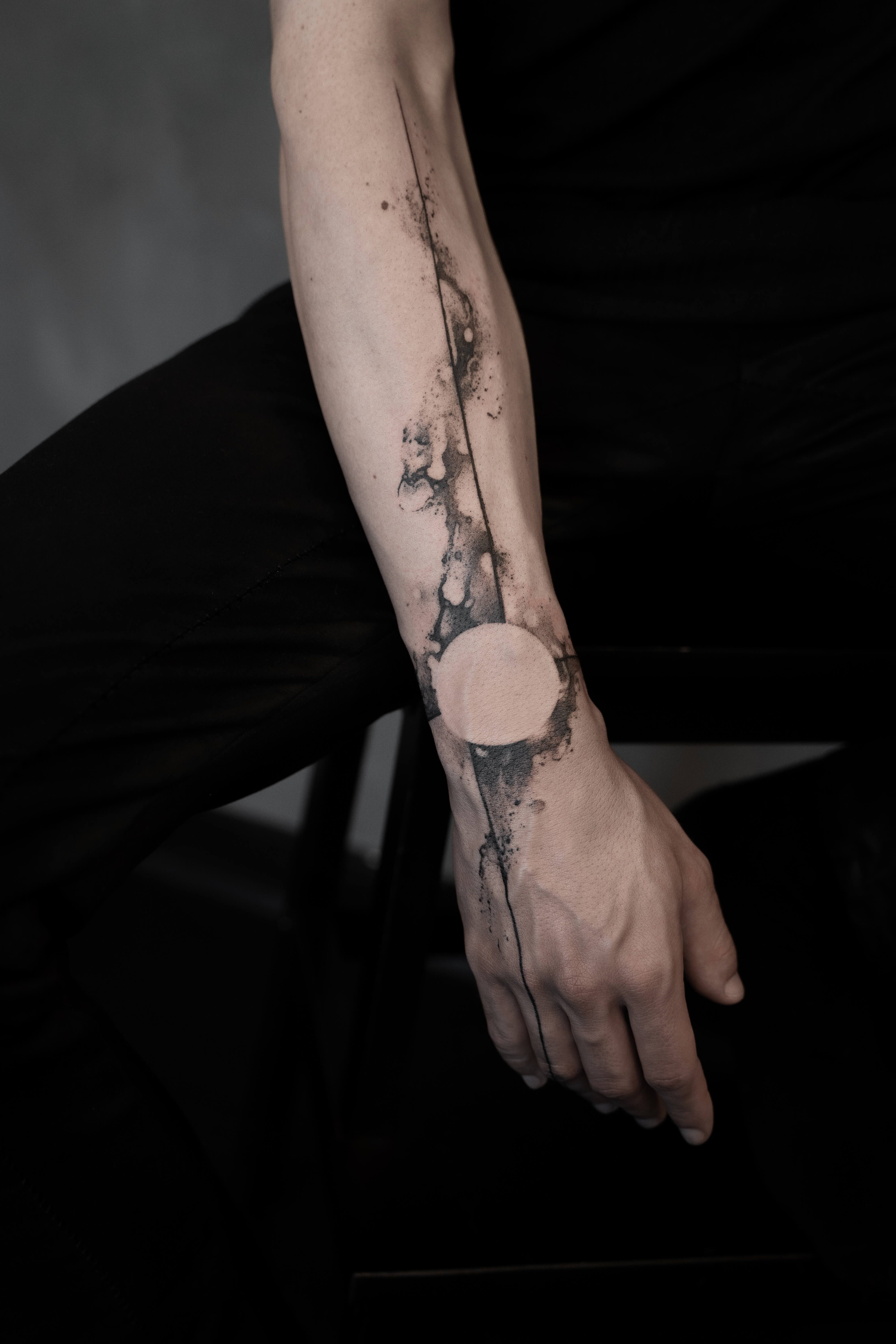 Contemporary abstract tattoo artwork showcasing modern design trends