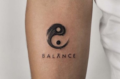 Yin and Yang Balance Tattoo Ideas for Meaningful Ink 680748e0a7a1d6a3d1efef252b11f413