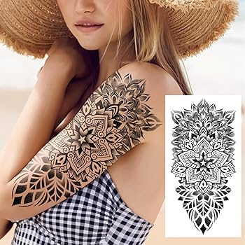 Geometric tattoo style reference sleeve inspiration