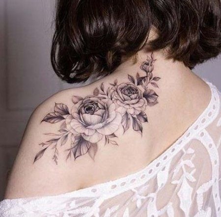 Shoulder Blade Tattoo for Women: Elegant Design Guide 83ff5bf95a2cbb7f00682cecdfbf3928