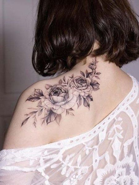 Shoulder Blade Tattoo for Women: Elegant Design Guide 83ff5bf95a2cbb7f00682cecdfbf3928
