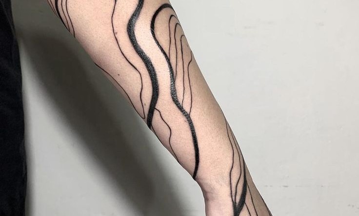 Abstract Tattoo Ideas, Meanings & Design Guide 8ba2783a0bc53d70940a2cd3e34eb13f