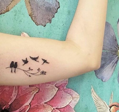 Ý Nghĩa Hình Xăm Én Nhỏ: Biểu Tượng Tự Do, May Mắn Và Khởi Đầu Mới 10 Vị trí đẹp cho hình xăm én nhỏ