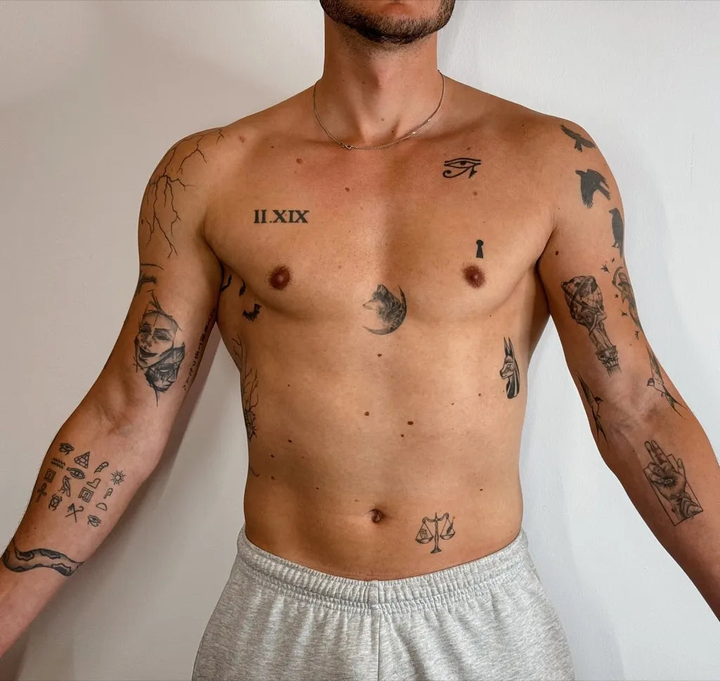 Patchwork Tattoo Ideas, Styles & Sleeve Planning Guide 8 Mô tả SEO giàu ngữ nghĩa