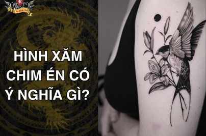 Ý Nghĩa Hình Xăm Én Nhỏ: Biểu Tượng Tự Do, May Mắn Và Khởi Đầu Mới Hinh xam chim en co y nghia gi