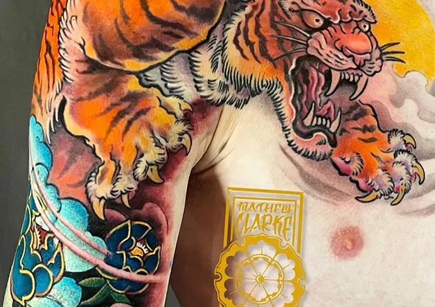 Asian Tiger Tattoo Meaning: Symbolism, Culture & Power Explained Japanese Tiger front