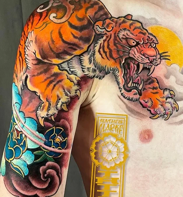 Tiger Tattoo Meaning: Symbolism, Designs & Best Ideas 7 Japanese tiger tattoo symbolism and traditional tattoo design