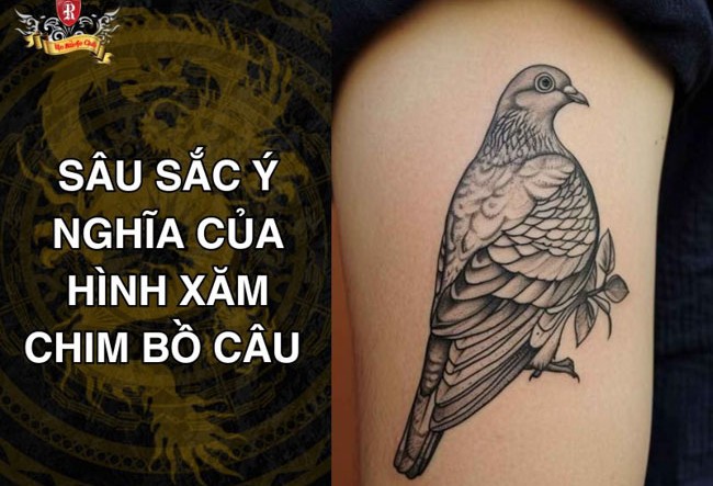 Hình Xăm Bồ Câu Và Ý Nghĩa Hay: Biểu Tượng Hòa Bình, Tự Do & Tâm Linh Sau sac y nghia cua hinh xam chim bo cau