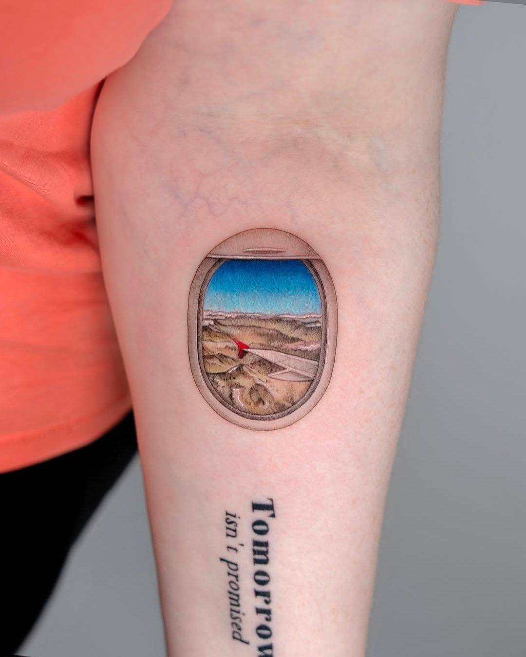 Fresh travel tattoo healing timeline before vacation