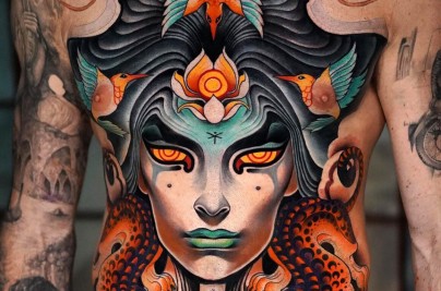 Neo Traditional Tattoo Guide: Designs, Meaning & Ideas Tattoo by Amayra @amayratattoo
