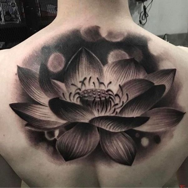 Ý nghĩa màu sắc của hình xăm hoa sen