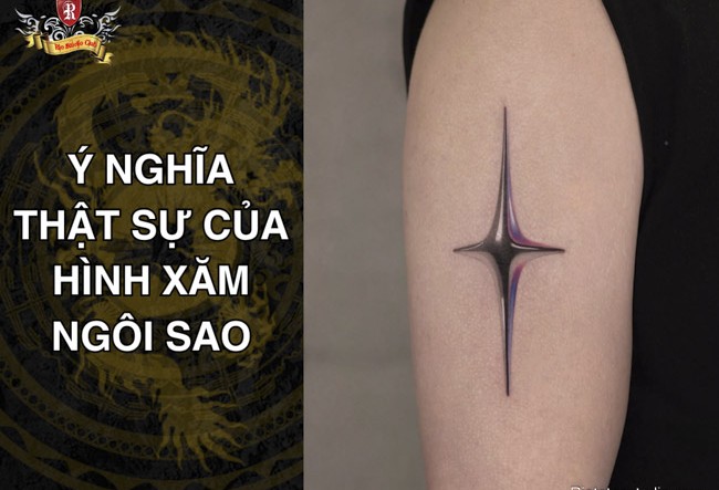 Ý Nghĩa Hình Xăm Ngôi Sao: Biểu Tượng May Mắn Hay Định Hướng Cuộc Đời? Y nghia that su cua hinh xam ngoi sao