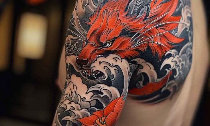 Kitsune Tattoo Meaning, Symbolism & Design Guide acf351b3d65d0f60c58da15fc8357f09