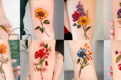 14 Hình Xăm Hoa Nhỏ Dễ Thương: Ý Nghĩa & Gợi Ý Thiết Kế Tinh Tế banner hinh xam bong hoa tks tattoo 1024x494