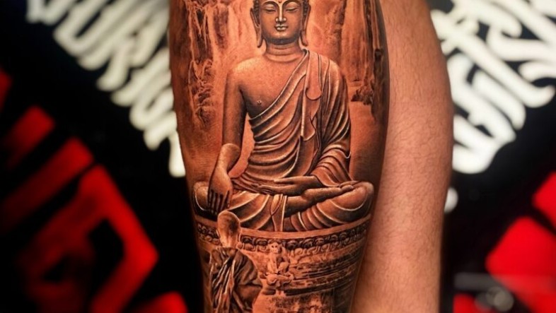 Buddha Tattoo Meaning, Designs & Cultural Significance buddha tattoo 5 800x800