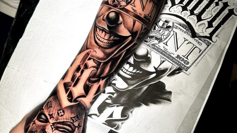 Chicano Style Tattoo: History, Meaning, Symbolism, Designs, and Cultural Significance chicano arm sleeve tattoo cassius 1040x1300