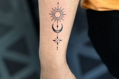 Sun and Moon Tattoo Meaning, Designs & Symbolism Guide d0c4337eb64cad80be38c24b593995d5