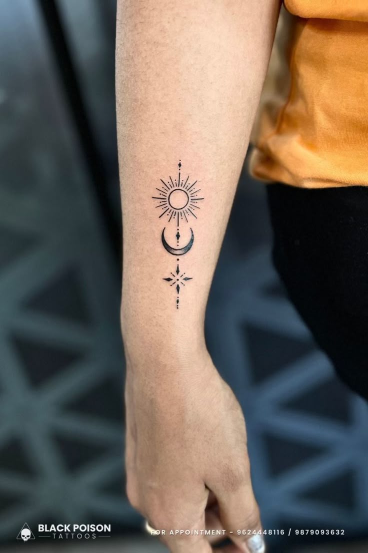 Sun and Moon Tattoo Meaning, Designs & Symbolism Guide d0c4337eb64cad80be38c24b593995d5
