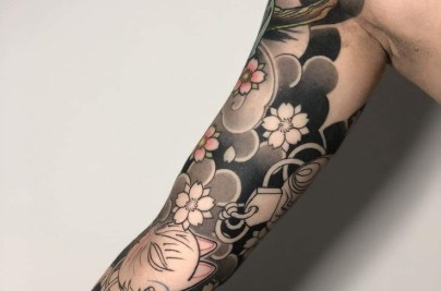 Modern Oriental Tattoo Guide: Meanings, Designs & Ideas da2880a6ed42672535546ee79095b02b