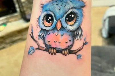 Hình xăm cú mèo dễ thương dành cho con gái: Ý nghĩa & phong cách hinh xam cu meo rio tattoo studio 4 480x600