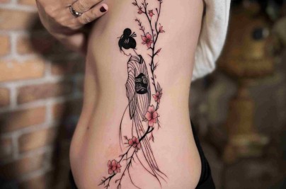 Sideboob Tattoo: Hình Xăm Bên Hông Ngực Nữ Tính & Tinh Tế hinh xam dep ben hong cho nu d43fc01573f54ca09a32785ec836ceb4