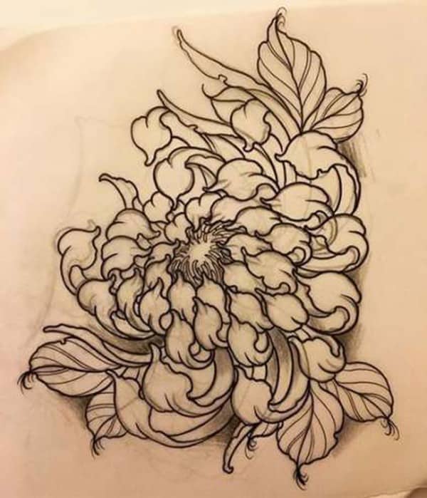 Ý nghĩa hình xăm hoa cúc (Chrysanthemum Tattoo): Biểu tượng, văn hóa và chiều sâu tinh thần 6 Mô tả SEO giàu ý nghĩa hình xăm hoa cúc phong cách Nhật