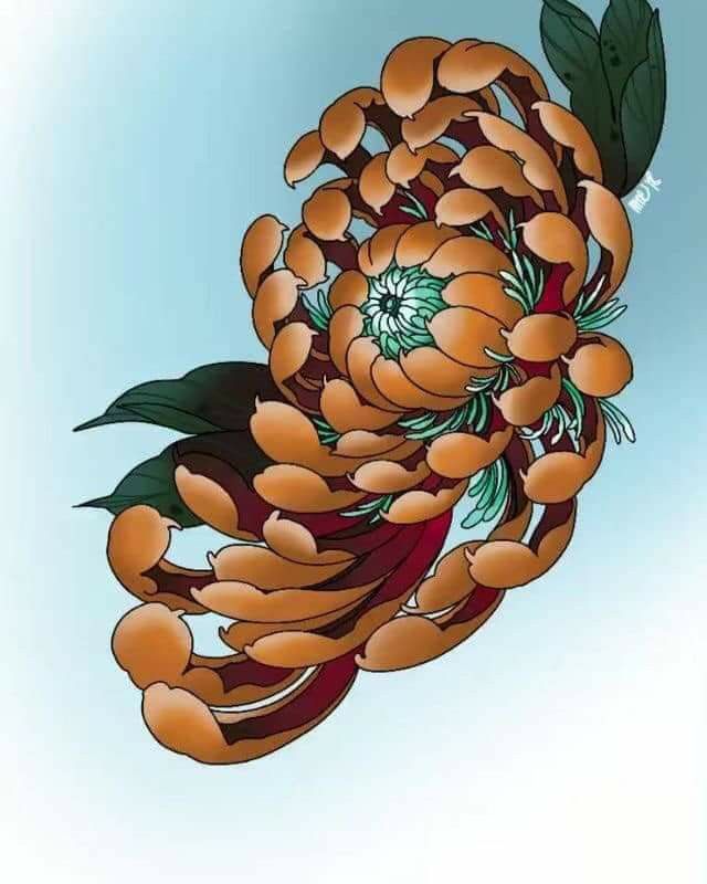 Ý nghĩa hình xăm hoa cúc (Chrysanthemum Tattoo): Biểu tượng, văn hóa và chiều sâu tinh thần 5 Mô tả SEO giàu ý nghĩa hình xăm hoa cúc