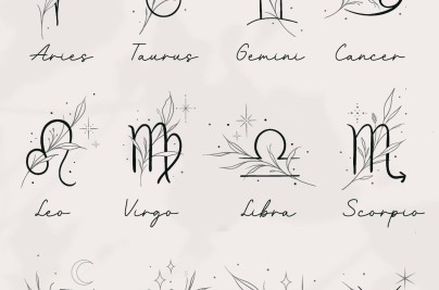 Zodiac Sign Tattoo Ideas, Meanings & Designs Guide il 1080xN.6512030719 20u0