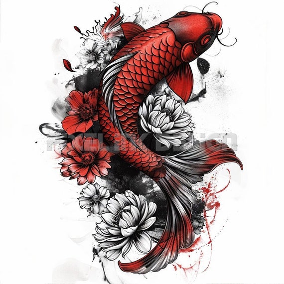 Koi Fish Tattoo Meaning, Symbolism & Design Ideas Guide 6 Mô tả SEO giàu ngữ nghĩa