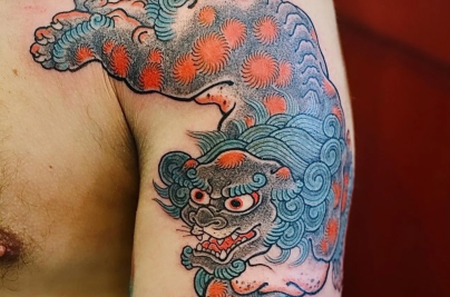 Foo Dog Tattoo Meaning, Styles & Symbolism Explained image 109