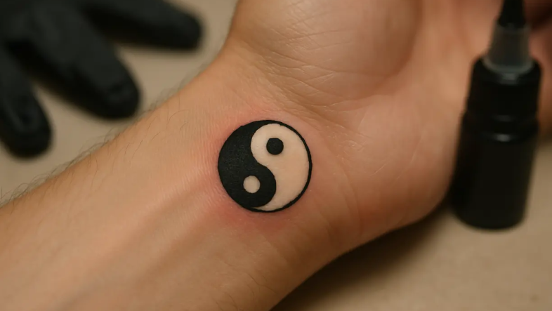Yin Yang Tattoo Meaning, Designs & Symbolism Explained image 111