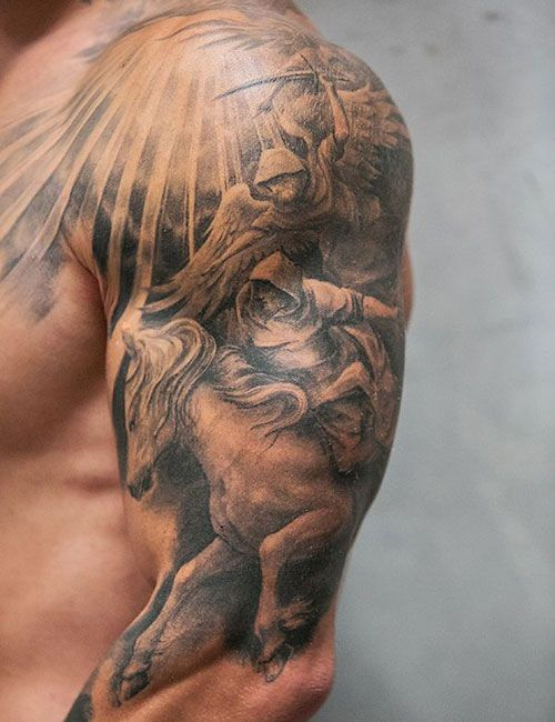 Tattoos for Men: 150+ Best Tattoo Ideas, Styles & Placements 9 Tattoos for Men: 150+ Best Tattoo Ideas, Styles & Placements image 32