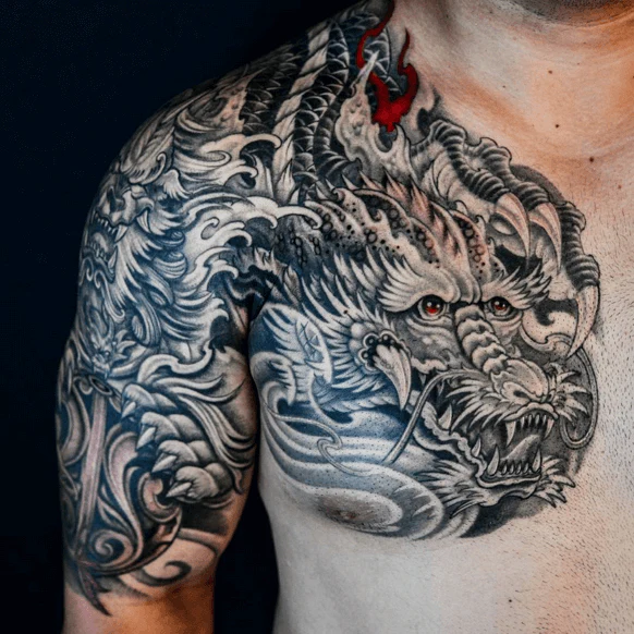 Dragon Tattoo Meaning: Symbolism, Japanese Designs & Ideas image 61
