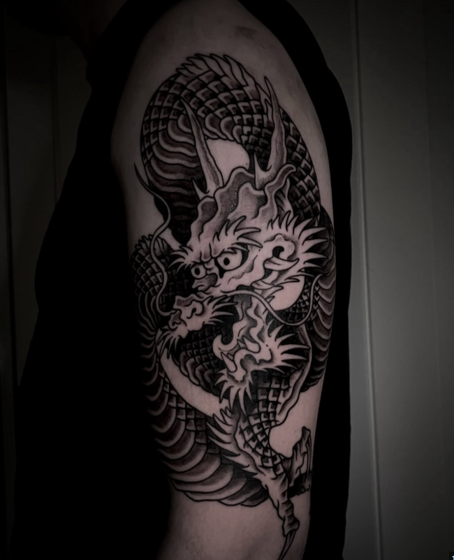 Dragon Tattoo Meaning: Symbolism, Japanese Designs & Ideas image 65