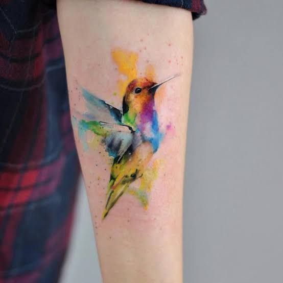 Nghệ Thuật Xăm Hình Watercolor Và Kỹ Thuật Thực Hiện image 73