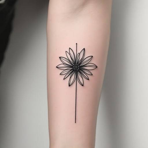 Minimalist Flower Tattoo Ideas, Meanings & Designs Guide 7 Mô tả SEO giàu ngữ nghĩa