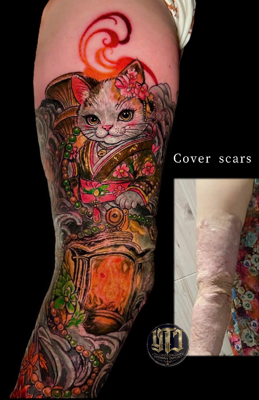 Tattoo Cover Up Saigon: Transform Old Ink Into Art img 2888