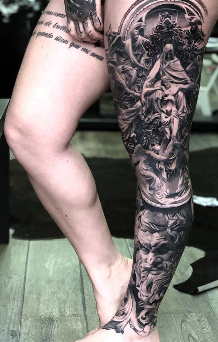 Leg Sleeve Tattoo Guide: Designs, Pain, Cost & Expert Planning 8 Mô tả SEO giàu ngữ nghĩa