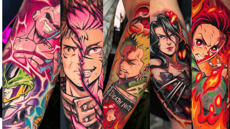 Anime Tattoo Ideas, Meanings, Styles & Placement Guide mzuzoLvU0jKcjTMUQ6Iyxi5m7E