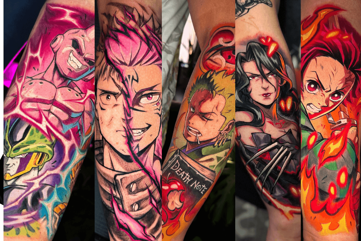 Anime Tattoo Ideas, Meanings, Styles & Placement Guide