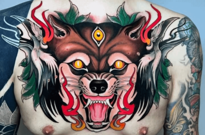 Chest Piece Tattoo Guide: Designs, Pain, Meaning & Expert Insights neo traditional chest piece done by tiagoborges at thorns v0 qcu0pouyu35d1